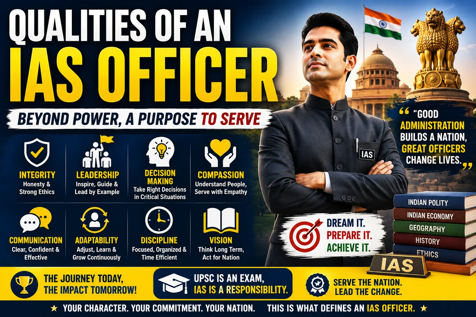 Qualities of an IAS Officer